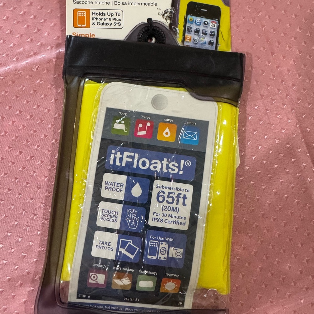 Travelon Yellow Waterproof Phone Case